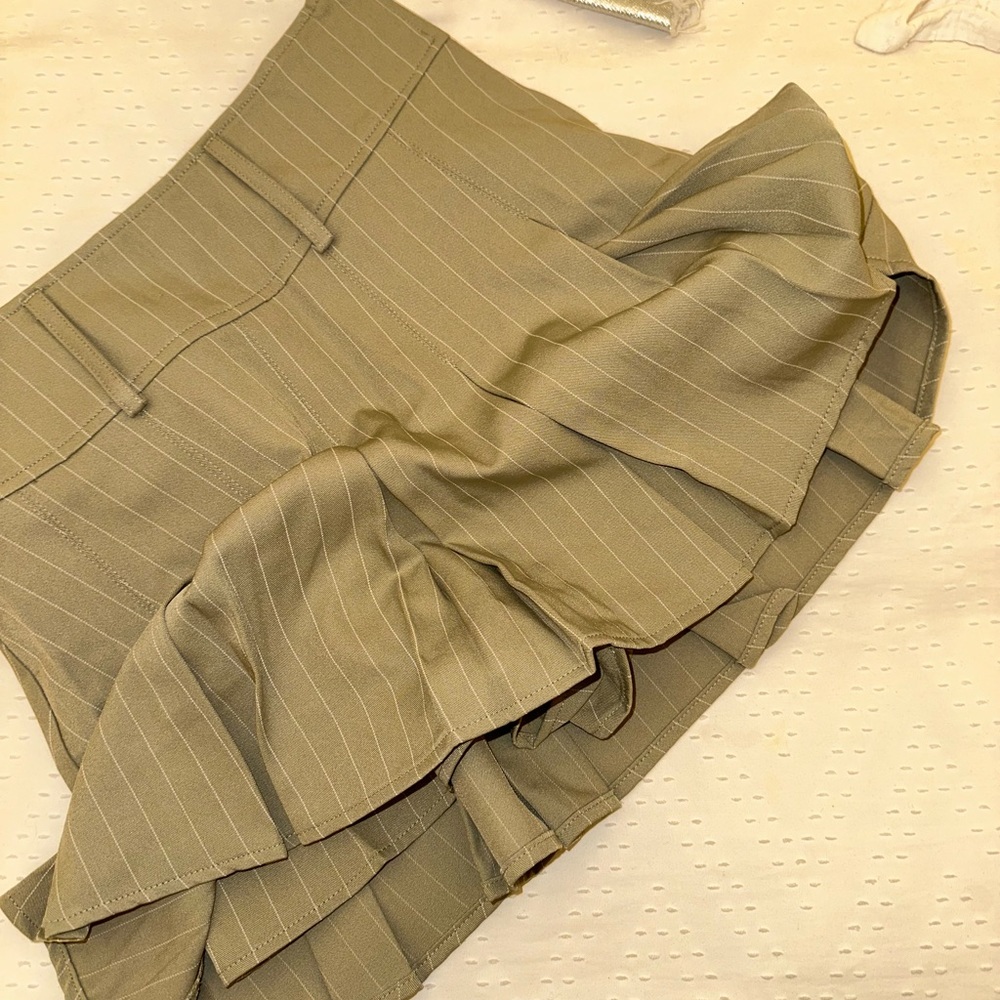 Sage green skort